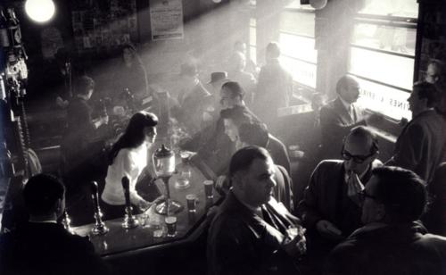 Café Française. Soho rajonas, Londonas, 1955